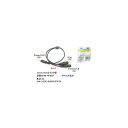 3.5mmステレオ(オス)⇔3.5mmステレオ(メス)+RCA(メス)変換ケーブル/30cm(3C-35SM-RF35SF)