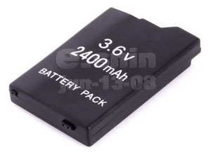 【容量2400mAh】SONY PSP Slim 2000/3000用互換バッテリーパック【PSP-BATT-2400】