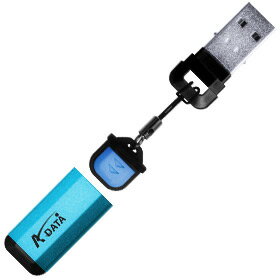 A-DATA製 USBフラッシュメモリ【PD18/1GB/BLUE】...:auc-enzandenki:10000522