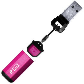 A-DATA製 USBフラッシュメモリ【PD18/1GB/PINK】...:auc-enzandenki:10000523