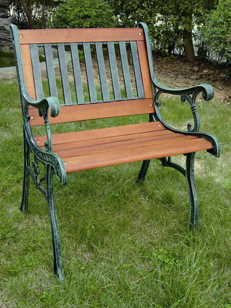 ガーデンチェア アームチェア ストライプチェア ベランダ椅子　ガーデンファニチャー