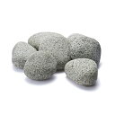 ゴロタ石 砂利 庭 フィリピン 天然石 白鼠ゴロタ 18kg/袋 花壇 直径70~100mm内外 diy 玄関 アプローチ