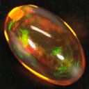 オーロラの世界♪天然メキシコオパール(ファイヤーオパール) オーバルカボッション ルース 4.32ct 《ov_200size》 【ケース付 送料無料】【3万円以上 鑑別書無料】 【あす楽】 【sale-a】 【sps】【RCP】