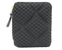 COMME des GARCONS ≪コムデギャルソン≫ ラウンドファスナー二つ折り財布 SA2100FT FAT TORTOISE ブラック ポリエステルxレザー スペイン製 メンズ レディース 【送料無料】