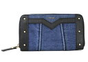 DIESEL ≪ディーゼル≫ / ラウンドファスナー長財布 / コットンデニム /X04337-P1218 /ブルーデニム xブルー (H1940)/ "DE-INDIGO STITCH" GRANATO 【セール】【38%オフ】【メンズ】【レディース】【二つ折り】【プレゼント】【人気】