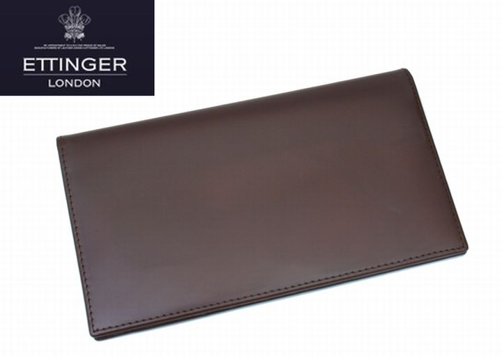 ETTINGER　　≪エッティンガー≫長財布　/ 806AJR ダークブラウン（NUT） "COAT WALLET"　　【激安セール★45％オフ】