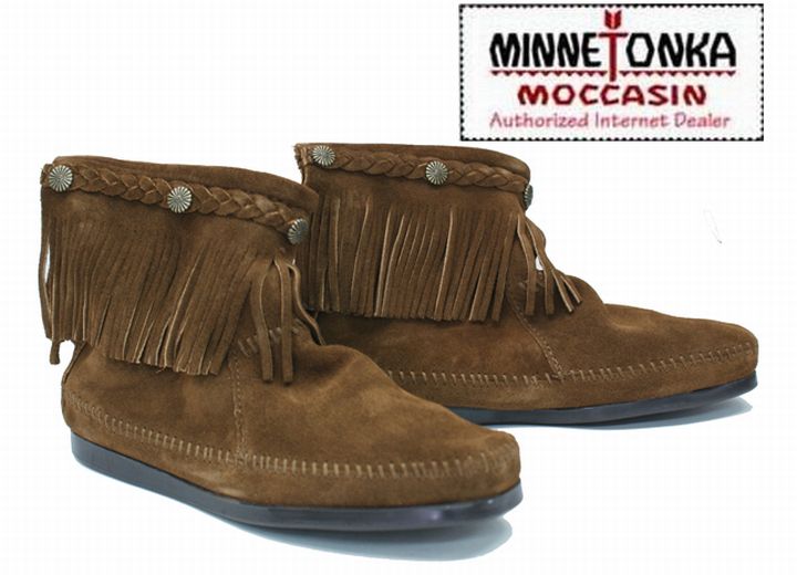 MINNETONKAߥͥȥ󥫢293 DUSTY BROWN ϥȥåץХååץ֡HI TOP BACK ZIP BOOT ƥ֥饦󡡡ڥ45󥪥ա