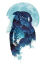 (ファンタジー) TheFantasy タトゥーシール タトゥーシール フクロウ th033【中型・A5】