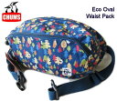CHUMS/チャムス 【エコオーバルウエストパック】 Eco Oval Waist Pack CH60-2475 ファニーパック/ヒップバッグ/ウエストバッグ/総柄ツリー