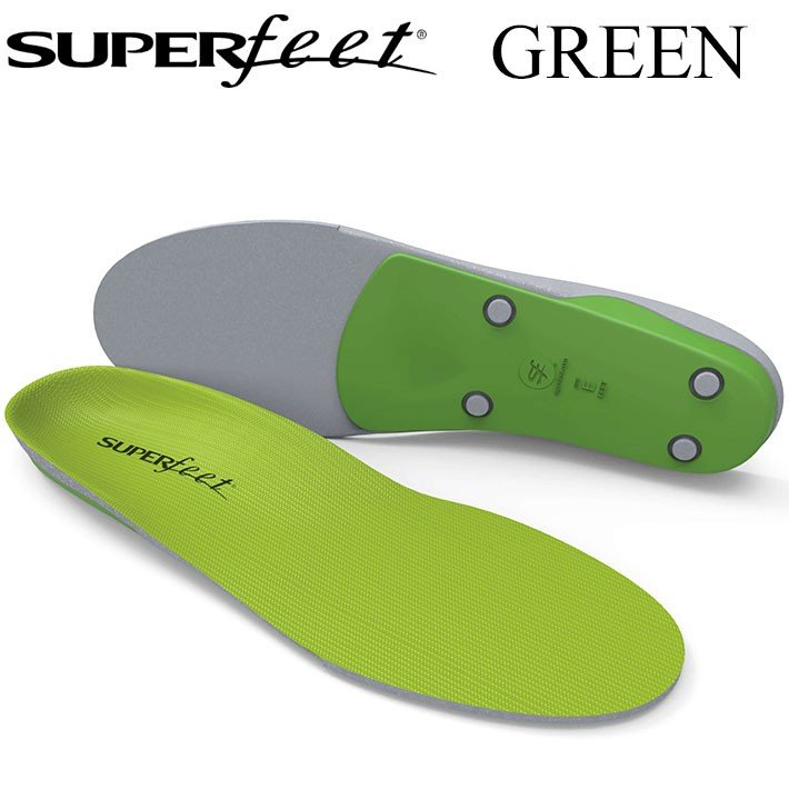 【正規販売店】SUPER FEET 【スーパーフィート】 GREEN グリーン インソール…...:auc-follows:10029119