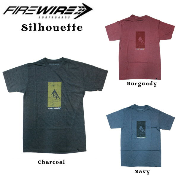 FIREWIRE SURFBOARDS【ファイヤーワイヤー】半袖Tシャツ Silhouette【シルエット】