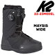 22-23 K2 ケーツー スノーボード ブーツ MAYSIS WIDE メイシス ワイド BOA ボア メンズ 送料無料