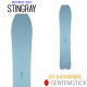 23-24 GENTEMSTICK STINGRAY 155cm ゲンテンスティック スティングレイ スノーボード パウダーボード ショートキャンバー 板 2023 2024 送料無料