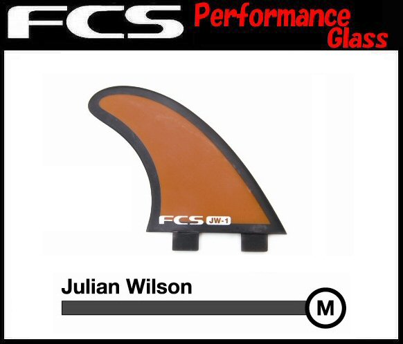 FCS フィン Julian Wilson[ジュリアンウィルソンモデル]（パフォーマンスグラス）JW-1 M　サーフィン・FCS フィン・FIN・サーフフィン