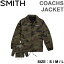 2018 SMITH スミス ユニセックス ジャケット COACHS JACKET カモ柄 アパレル