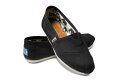 送料無料※トムズシューズ・ウィメンズ・キャンバス・ブラック※Toms Women's Black Canvas Classics※30％オフ【FS_708-4】あなたが1足買うたびに、TOMSから子供達に新しい靴が贈られます。ONE FOR ONE.軽くて、おしゃれ