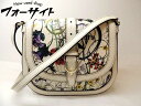 美品 GUCCI グッチ■336749 フローラ アイボリー フラワー デザイン ショルダーバッグ□1I