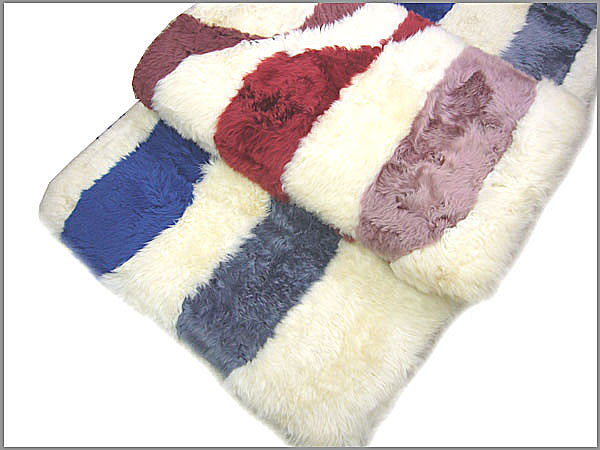 京都西川（株）オーストラリア産メリノ種ムートンシーツ　ムートンパッドS長毛タイプ【送料無料】【smtb-KD】