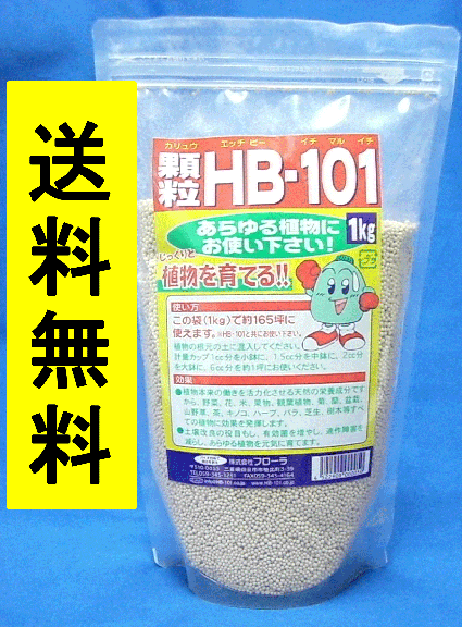 HB-101 顆粒　1kg 天然活力剤 HB101 【送料無料・代引手数料無料】 【商品到着後にレビューを書いてプレゼントを貰おう】 【領収書発行可】【smtb-TD】【saitama】 【あす楽対応_関東】