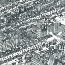 街並みイラスト ファブリックボード アートパネル STREE...