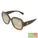 【中古】 シャネル サングラス 5373-A c.1416/3D プラスチック カーキ CHANEL【質屋】【代引き手数料無料】