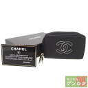 【中古】 シャネル ココマーク コインケース 小銭入れ カードケース 23番台 キャビアスキン ブラック 黒 CHANEL【質屋】【代引き手数料無料】