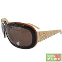 【中古】 シャネル サングラス 5116-Q c.711/73 マトラッセ ココマーク ブラック ブラウン ベージュ 黒 茶 63□15 120 美品 プラスチックCHANEL【質屋】【代引き手数料無料】
