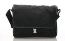 プラダ メッセンジャー バッグ テスートナイロン ブラック 黒 PRADA 【中古】 楽ギフ あす楽
