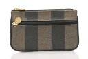 フェンディ ペカン コインケース PVC レザー ブラウン 茶 FENDI 【中古】 楽ギフ あす楽