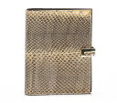 グッチ 手帳 パイソン イエロー系 GUCCI 【中古】 楽ギフ あす楽