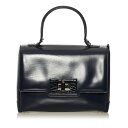 グッチ オールドグッチ ハンドバッグ 000 33 ネイビー レザー レディース GUCCI 【中古】
