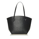 ルイ ヴィトン エピ サンジャック トートバッグ M50042 ノワール ブラック レザー レディース LOUIS VUITTON 【中古】