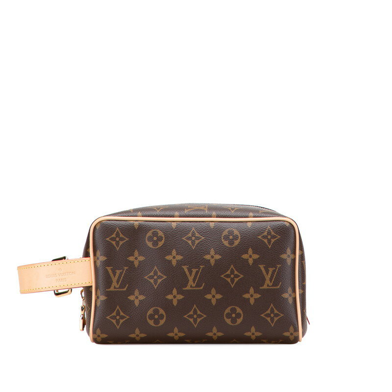ルイ ヴィトン モノグラム ロッカードップ キット セカンドバッグ ハンドバッグ M83112 ブラウン PVC レザー レディース LOUIS VUITTON 【中古】