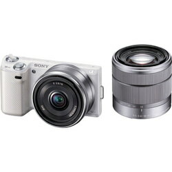 送料無料■NEX-5ND-W ソニー デジタル一眼カメラ ダブルレンズキット