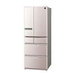 送料無料■SJ-XF52W-N　シャープ 6ドア冷凍冷蔵庫 容量515L プラズマクラスター7000搭載