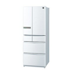 送料無料■SJ-XF52W-S　シャープ 6ドア冷凍冷蔵庫 容量515L プラズマクラスター7000搭載