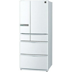 送料無料■SJ-XF60W-S　シャープ 6ドア冷凍冷蔵庫 容量601L プラズマクラスター7000搭載