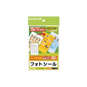 税込特価■ELECOM フォトシール(ハガキ用) 【EDT-PSK16】