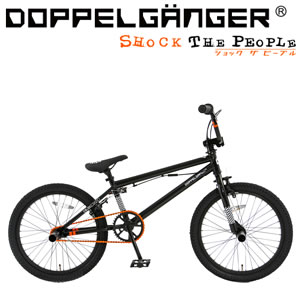 【メーカー直送品】 DX20-BK ドッペルギャンガー 20インチ BMX ジェットブラッ…...:auc-gion:10127282