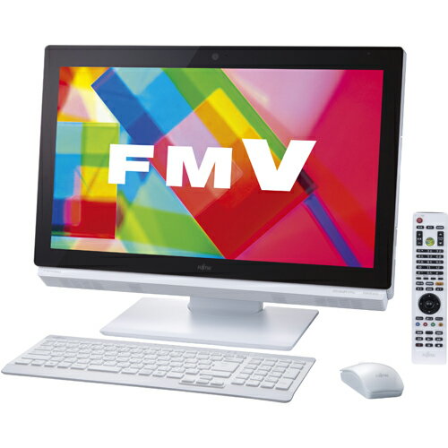 送料無料■富士通　デスクトップパソコン　FMV ESPRIMO FH77/GDW　23型ワイド　ホワイト系