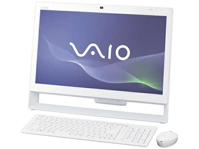 【当店ポイント2倍!!8/5 23:59まで】送料無料■VPCJ219FJ/W ソニー デスクトップパソコン VAIO Jシリーズ 21.5型ワイド ブルーレイ搭載