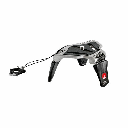 【当店ポイント2倍!! 7/12 1:59まで】送料無料■【MP3-D02】Manfrotto POCKET三脚Lグレー