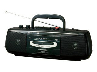 送料無料■【RX-FS22A-K】 パナソニック ステレオラジオカセットレコーダー【smtb-k】【ky】　