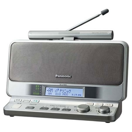 送料無料■RF-U700A-S パナソニック　FM-AM　2バンドラジオ
