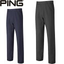 ピンアパレル PING 裏起毛ストレッチ軽量ロングパンツ VERVE2 TROUSER 2018秋冬 メンズ 全2色 ウエスト72-91cm 股下(R/79cm) P03341
