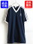80's USA製 ビンテージ■アディダスADIDAS 肩3ライン入りトレフォイル プリントVネック半袖Tシャツ(メンズ 男性 小さめ XL)アメリカ製 古着