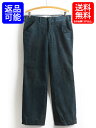 70's 80's ■ LEVI'S リーバイス Panatela パナテラ 細畝 ノータック コーデュロイ パンツ ( メンズ 男性 W33 L28 程) 古着 ストレート 緑| 【US古着】【古着】中古 70年代 80年代 コーデュロイパンツ 深緑 ダークグリーン ボトムス コーズ ストレートパンツ スラックス