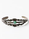 40's 50's 60's ビンテージ ★ Navajo ナバホ ターコイズ シルバー バングル ( メンズ レディース ) SILVER 40年代 50年代 60年代 古着 | 【USA古着】中古 インディアンジュエリー シルバーアクセサリー シルバーバングル 銀 ナバホ族 アロー ヴィンテージ
