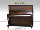 【リニューアルピアノ】KREUTZER(クロイツェル)KE603【中古】【中古ピアノ】【中古アップライトピアノ】【アップライトピアノ】【木目】【猫脚】【170427】