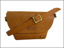 BUTLER VERNER SAILS/バトラーバーナーセイルス 本ヌメ革ショルダーバッグ ベージュ あす楽